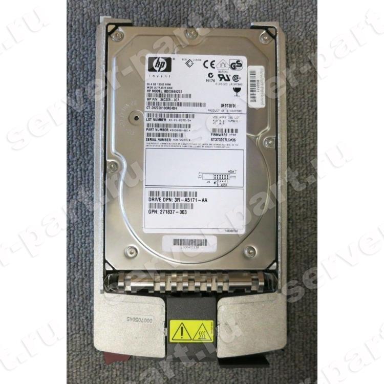 Жесткий Диск HP (Seagate) Cheetah ST336807LC 36,4Gb (U320/10000/8Mb) 80pin U320SCSI(286713-B22)