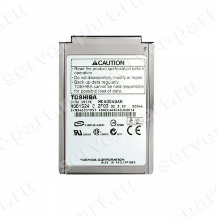 Жесткий Диск Toshiba 40Gb (U100/4200/2Mb) IDE IDC 1,8" For Apple iPod(MK4004GAH)