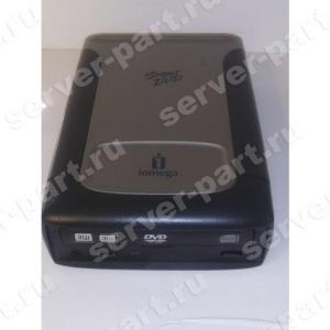 Привод DVD±RW Iomega Super DVD Quicktouch Video Burner 12x&18(R9,8)x/8x&18(R9,8)x/6x/16x&48x/16x/48x Video-Out S-Video USB2.0 EXT(31392600)
