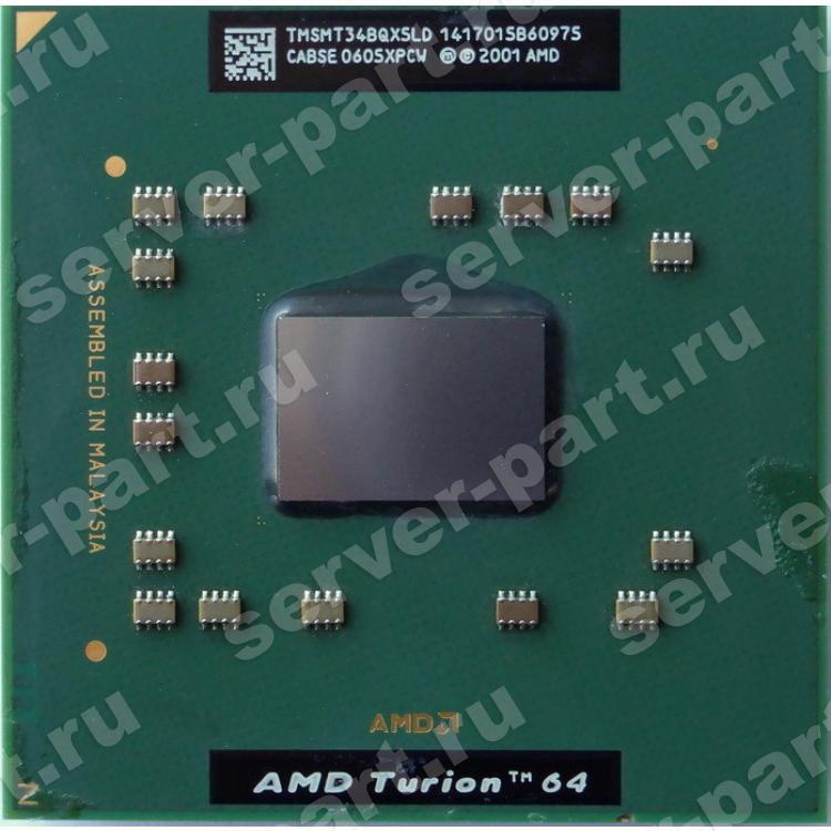 Процессор AMD Turion 64 Mobile MT-34 1800Mhz (1024/800/1,2v) 25W Socket 754 Lancaster(TMSMT34BQX5LD)