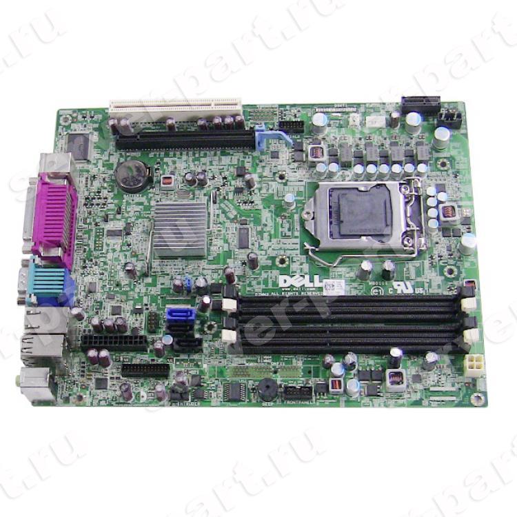 Материнская Плата Dell Optiplex 980 SFF iQ57 S1156 4DualDDRIII 3SATA PCI-E16x PCI-E1x PCI SVGA LAN1000 AC97-6ch ATX(C522T)