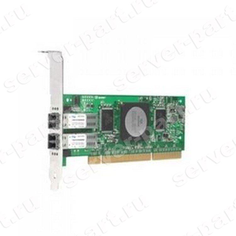 Сетевой Адаптер Qlogic 2Гбит/сек Single Port Fibre Channel HBA LP PCI-X(QLA2340)