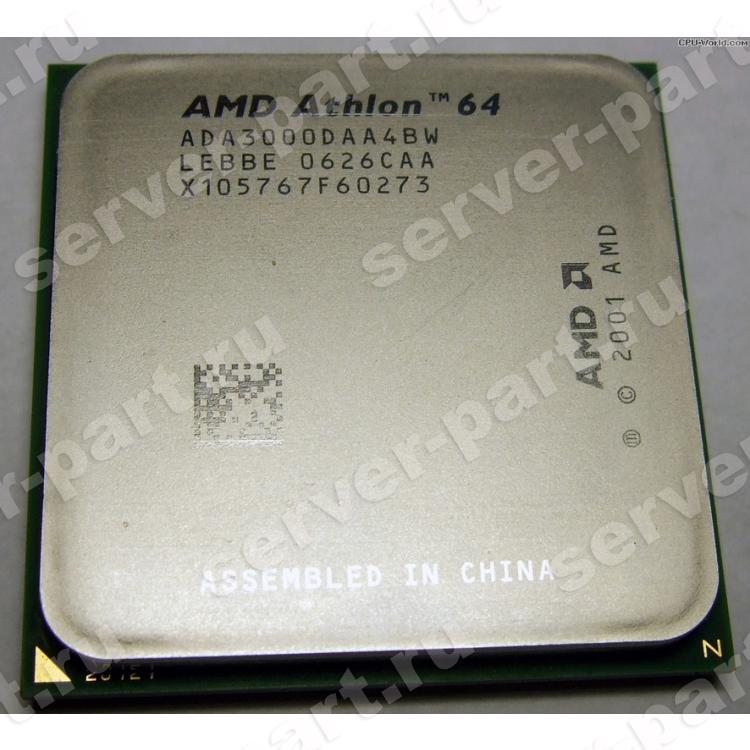 Процессор AMD Athlon-64 3000+ 1800Mhz (512/1000/1,4v) Socket 939 Venice(ADA3000DAA4BW)