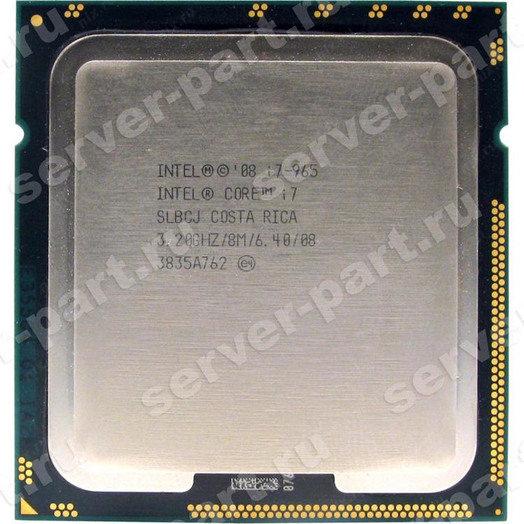 Процессор Intel Core i7 Extreme Edition 6400Mhz (6400/L3-8Mb) Quad Core 130Wt Socket LGA1366 Bloomfield(i7-965)
