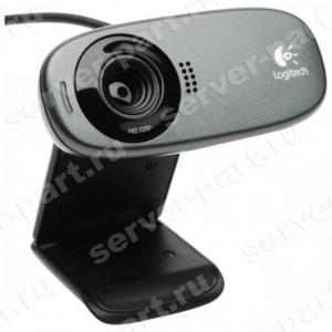 Web-Камера Logitech C310 HD Webcam 5MP 1280x780 720p Widescreen USB Black 1,5m(960-000638)