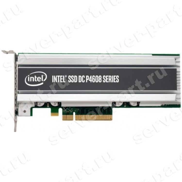 Твердотелый Накопитель SSD Intel SSD DC P4608 Series 6.4Tb 6,2Гб/сек TRIM HHHL TLC 3D1 PCI-E4x 3.1(957362)