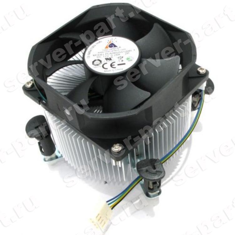 Радиатор и Вентилятор Glacial Tech 3600rpm 38dBA 50.1CFM 115Wt S775 For PentiumD/ Core2Duo Up To 3750Mhz(PLA08025S12HH-1)
