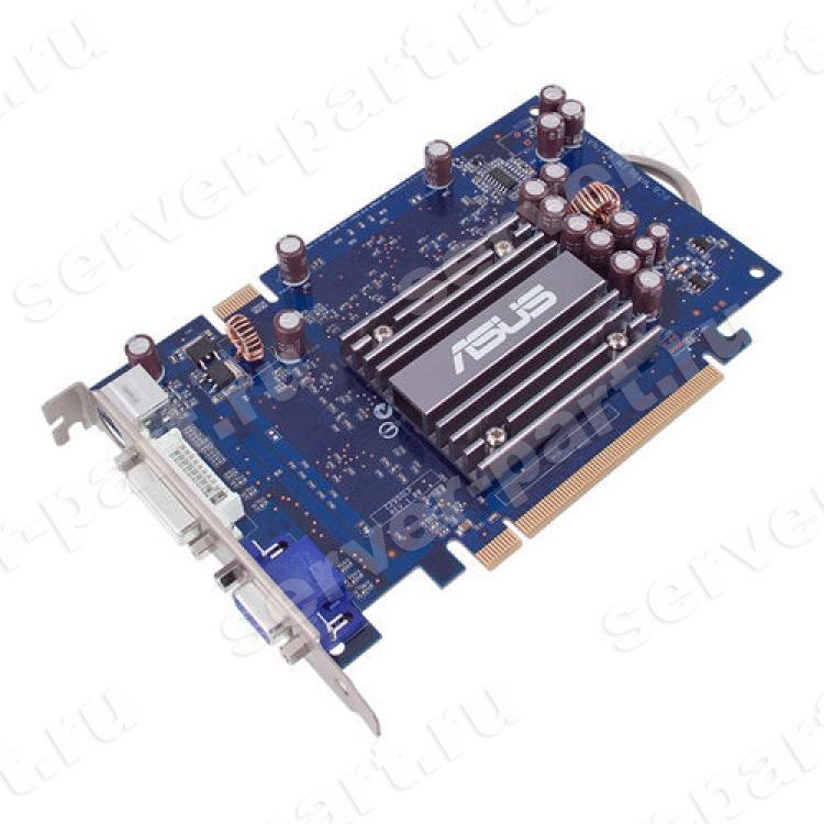 Видеокарта ASUS GF7600GS 512Mb 128Bit GDDR2 DVI TV-Out SLI PCI-E16x(EN7600GS/SILENT/HDT/512M)
