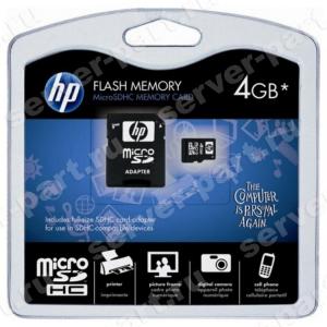 Карта SDHC HP Micro SDHC Flash Media Kit 4Gb microSDHC Class 6 For BL465cG7 SL390sG7(647444-B21)