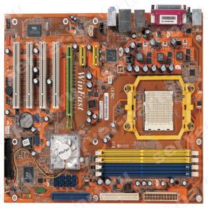 Материнская Плата Foxconn nForce4 S939 4DualDDR400 4SATA U133 PCI-E16x 2PCI-E1x 4PCI AC97-6ch LAN1000 ATX(NF4K8AC-RS 1.0)