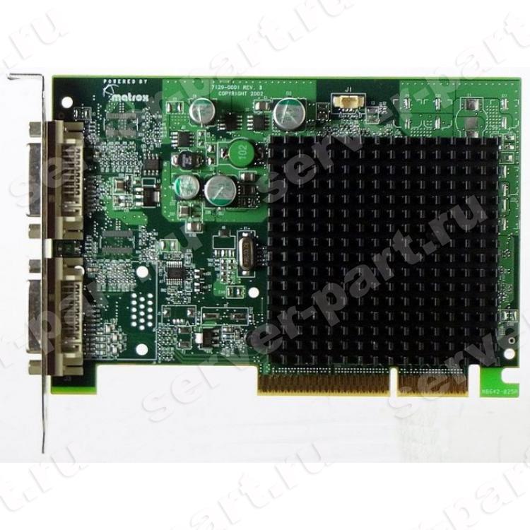 Видеокарта Matrox P650 64Mb 128Bit DDR DualHead-HF DualDVI AGP8x(P65-MDDA8X64)