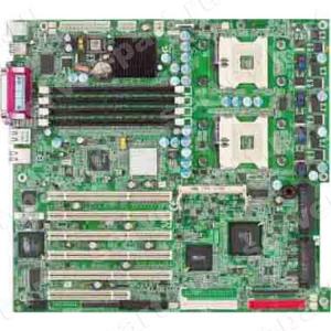 Материнская Плата Gigabyte ServerworksGC-SL Dual Socket 604 4DDR 2UW320SCSI U100 5PCI-X PCI SVGA 2xLAN E-ATX For GS-SR222E(GA-8EGXDRE)