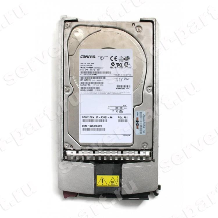 Жесткий Диск HP (Seagate) Cheetah ST373307LC 72,8Gb (U160/10000/8Mb) 80pin U160SCSI(286712-002)