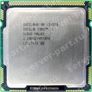Процессор Intel Core i3 3200Mhz (2500/L3-4Mb) 2x Core Socket LGA1156 Clarkdale(i3-550)