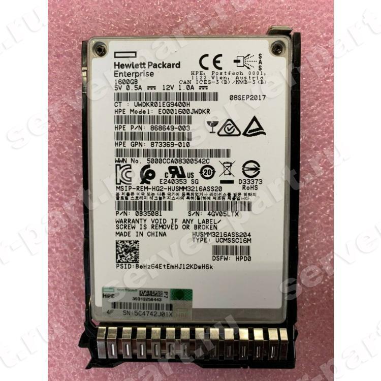 Твердотелый Накопитель SSD SAS HP (HGST) UltraStar SS300 1.6Tb U1200 MLC 12G SAS 2,5" For Proliant Gen5 Gen6 Gen7 Gen8 Gen9 Gen10 D6020 Apollo Gen10 Integrity BL890c i2 i4 BL870c i2 i4 BL860c i2 i4 rx2800 i2 i4 i6 rx6600(762272-B21) Твердотелый Накопитель SSD SAS HP (HGST) UltraStar SS300 1.6Tb U1200 MLC 12G SAS 2,5" For Proliant Gen5 Gen6 Gen7 Gen8 Gen9 Gen10 D6020 Apollo Gen10 Integrity BL890c i2 i4 BL870c i2 i4 BL860c i2 i4 rx2800 i2 i4 i6 rx6600(762272-B21)