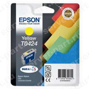 Картридж Epson 20 Stylus(CX5200 CX5400 C82 C82N C82WN) 20ml Yellow(T0424)