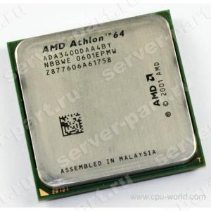 Процессор AMD Athlon-64 3400+ 2200Mhz (512/1000/1,4v) Socket 939 Venice(ADA3400DAA4BY)