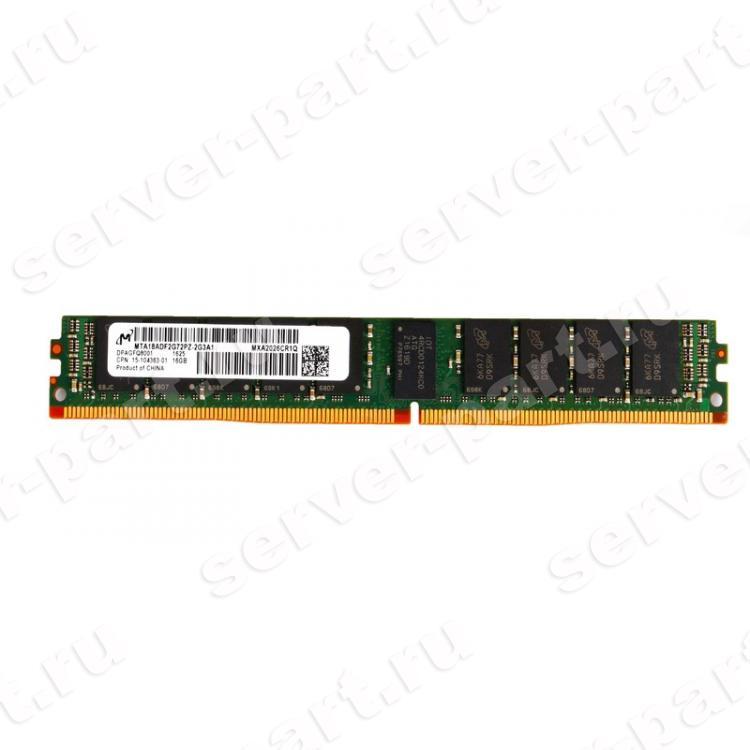 Оперативная Память DDR4-2400 Micron 16Gb 1Rx4 REG ECC VLP PC4-19200R(MEM-DR416L-CV01-ER24)
