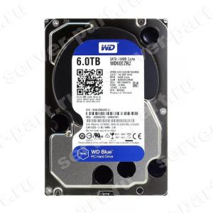 Жесткий Диск Western Digital Blue 6Tb (U600/5400/64Mb) 6G SATAIII(WD60EZRZ-00GZ5B1)