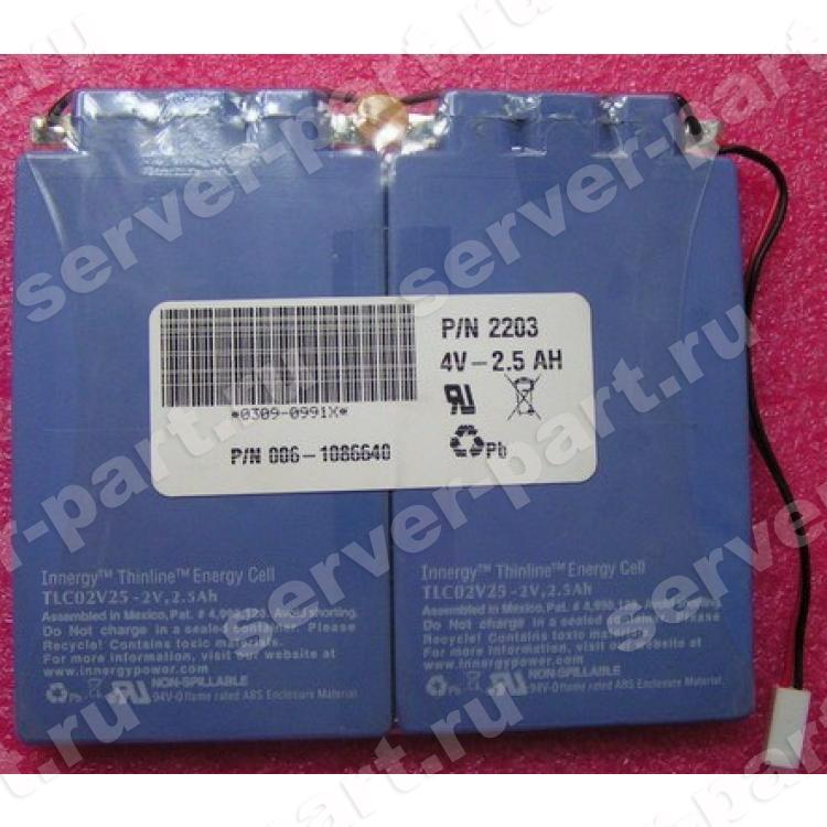 Батарея резервного питания (BBU) IBM (Innergy) FastT Cache Battery 2v 2,5Ah For Fast T200(19K1219)