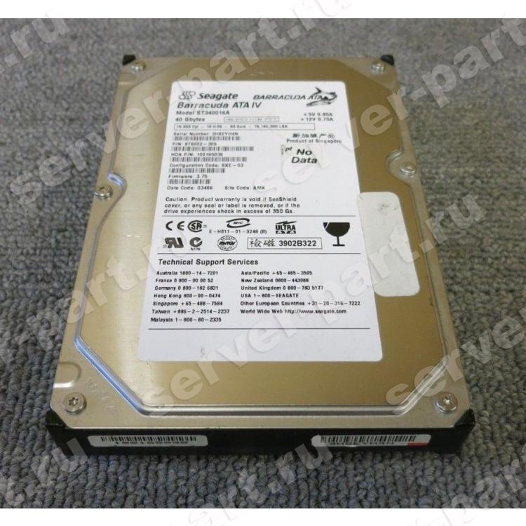 Жесткий Диск Seagate Barracuda ATA IV 40Gb (U100/7200/2Mb) IDE(9T6002)