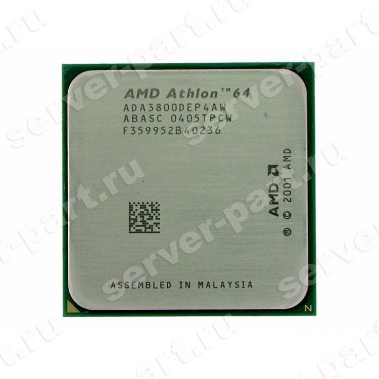 Процессор AMD Athlon-64 3800+ 2400Mhz (512/1000/1,5v) Socket 939 NewCastle(ADA3800DEP4AW)