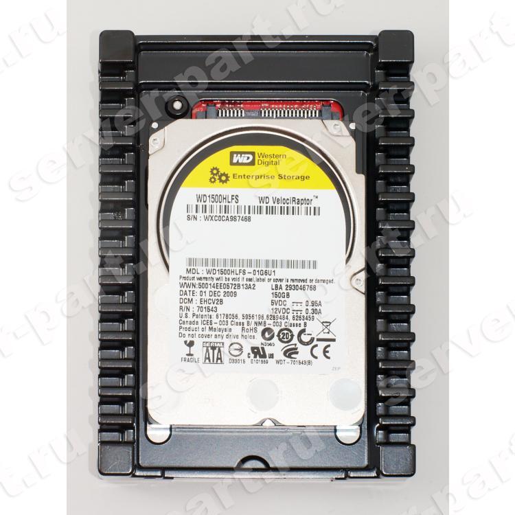Жесткий Диск Western Digital VelociRaptor 150Gb (U300/10000/16Mb) SATAII 2,5"(WD1500HLFS-01G6U1)