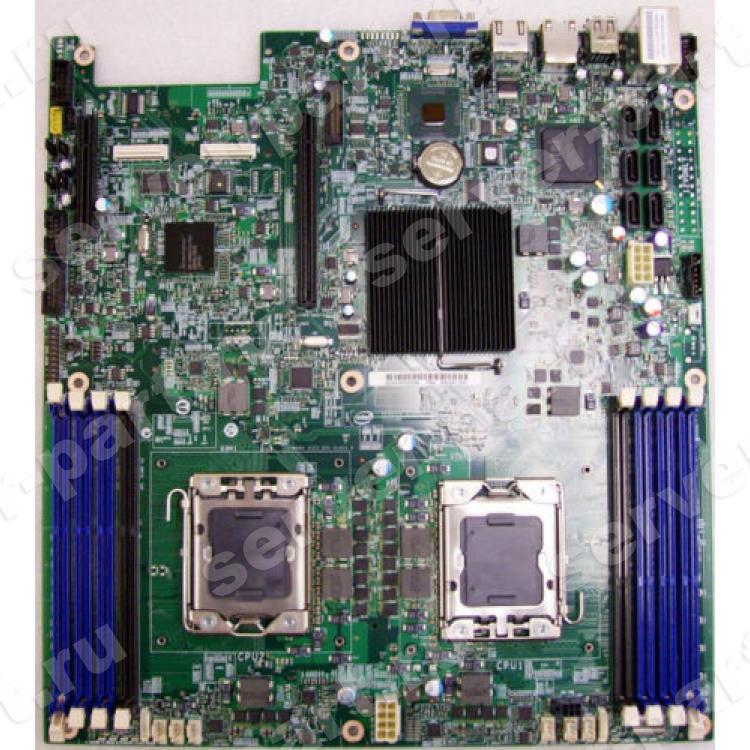 Материнская Плата Intel i5500 Dual Socket 1366 8DDR3 6SATAII PCI-E16x 2.0/Riser PCI-E8x SVGA 2xGbLAN E-ATX 6400Mhz 1U(S5500WB12VR)