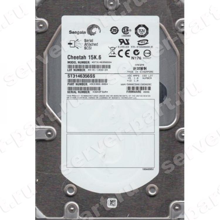 Жесткий Диск Seagate Cheetah 15K.6 146Gb (U300/15000/16Mb) Dual Port SAS 3,5"(ST3146356SS)