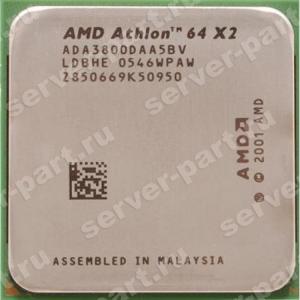 Процессор AMD Athlon-64 X2 3800+ 2000Mhz (2x1024/1000/1,35v) 2x Core Socket 939 Windsor(ADA3800DAA5BV)