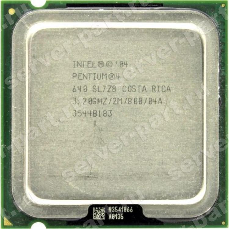 Процессор Intel Pentium 640 3200Mhz (800/L2-2Mb) HT 84Wt LGA775 Prescott2M(SL7Z8)