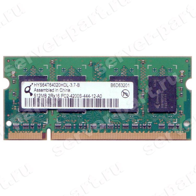 RAM SO-DIMM DDRII-533 Infineon 512Mb PC2-4200(HYS64T64020HDL-3.7)