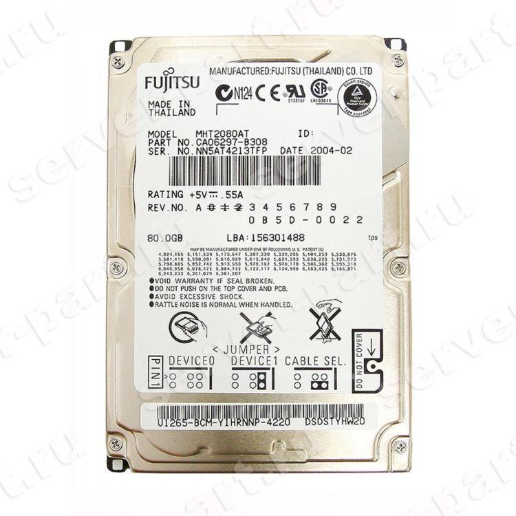 Жесткий Диск Fujitsu 80Gb (U100/4200/2Mb) IDE 2,5"(H2066)