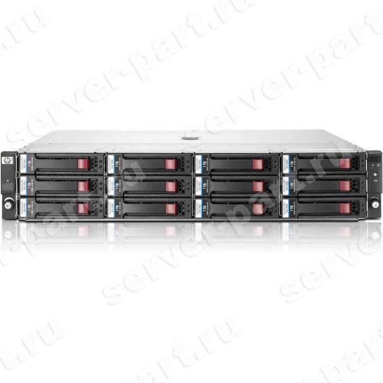 Дисковая Полка HP D2600 Disk Enclosure 12xSAS/SATA 6G LFF 3,5'' I/O 4xSAS SFF-8088 2x460Wt 2U(AJ940-63002)