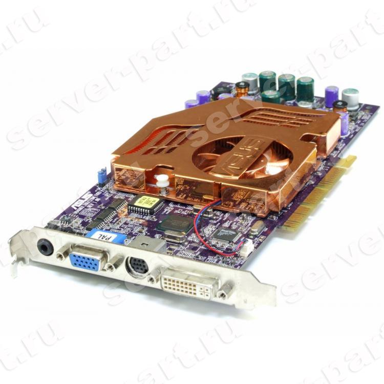 Видеокарта ASUS GF4TI4600 128Mb 256Bit DDR DVI TV-In/TV-Out VR 3DGlasses AGP8x(V8460ULTRA/Deluxe/P/128M/A)