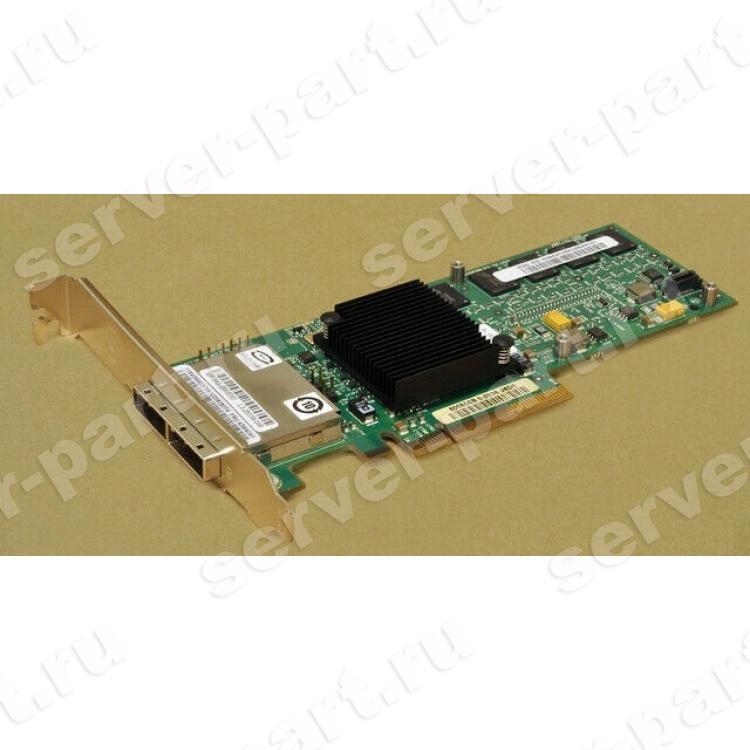 Контроллер SAS RAID IBM ServeRAID MR10M (LSI Logic) MegaRAID SAS CPU XOR PowerPC 500Mhz 256Mb Ext-2xSFF8088 8xSAS/SATA RAID60 U600 PCI-E8x For x3200M2 x3250M2 x3350 x3400 x3500 x3550 x3650(43W4341)