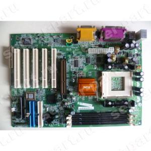 Материнская Плата Micro-Star i845 Socket 423 3SDR U100 AGP4x 5PCI AD1885 ATX(MS-6529 845 Pro)