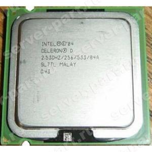 Процессор Intel Celeron 2533Mhz (533/L2-256Kb) 84Wt LGA775 Prescott(SL7TL)