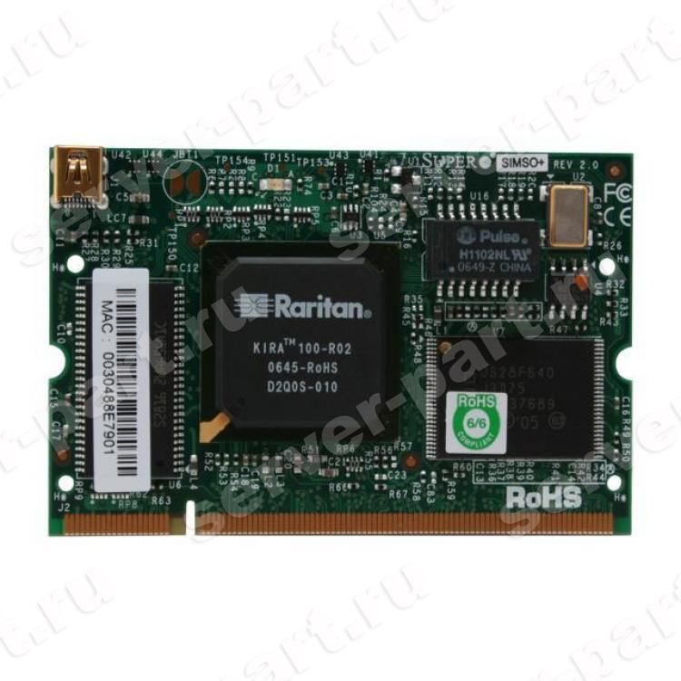 Контроллер Удаленного Управления SuperMicro IPMI 2.0 Raritan KIRA100 для PDSMU X7DBR-3 X7DBR-8 X7DBR-8+ X7DBR-E X7DBR-i X7DBR-i+ X7DBT X7DBT-INF X7DBU H8QM8-2 H8QME-2 H8QM8-2+ H8QME-2+ H8DMU+ H8SMU(AOC-SIMSO)