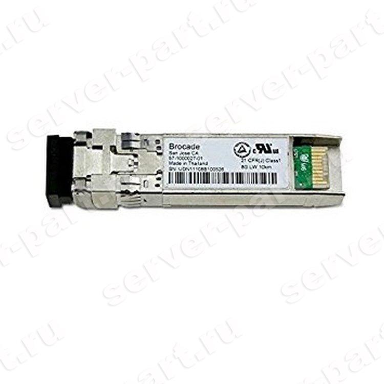 Transceiver SFP+ Brocade 8Gbps LWL SPF Long Wave 10km Pluggable miniGBIC FC8x For Brocade DCX 8510 Brocade 7840 7800 6520 6510 6505 5300 5100 300 Encryption(57-1000027-02)
