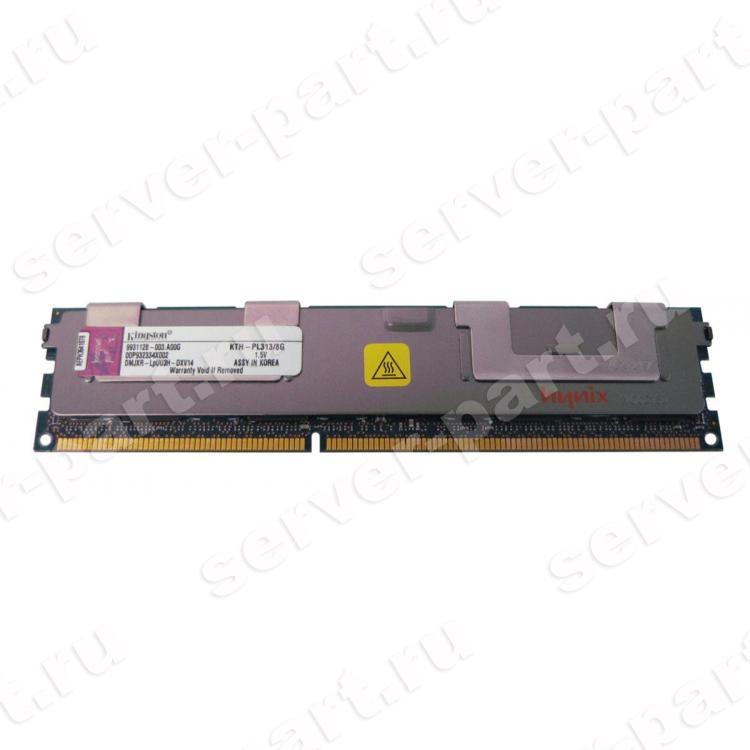 RAM DDRIII-1333 Kingston 8Gb 2Rx4 REG ECC PC3-10600R For 500662-B21 500662-S21 516423-B21 516423-S21 593913-B21 FX622AA NL670AV NW089AV(KTH-PL313/8G)