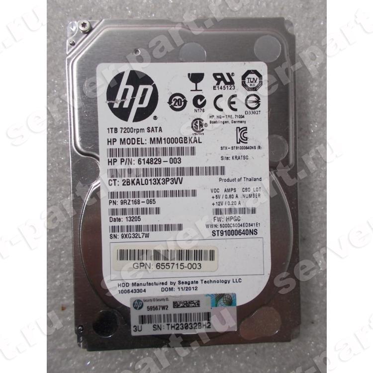Жесткий Диск HP (Seagate) Constellation.2 ST91000640NS 1Tb (U600/7200/64Mb) 6G SATAIII 2,5" For Gen4 Gen5 Gen6 Gen7(671647-001) Жесткий Диск HP (Seagate) Constellation.2 ST91000640NS 1Tb (U600/7200/64Mb) 6G SATAIII 2,5" For Gen4 Gen5 Gen6 Gen7(671647-001)