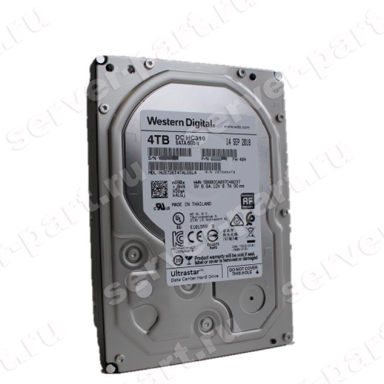 Жесткий Диск Western Digital Ultrastar DC HC310 4Tb (U600/7200/256Mb) AF 512e NCQ 6G SATAIII(HUS726T4TALE6L4)