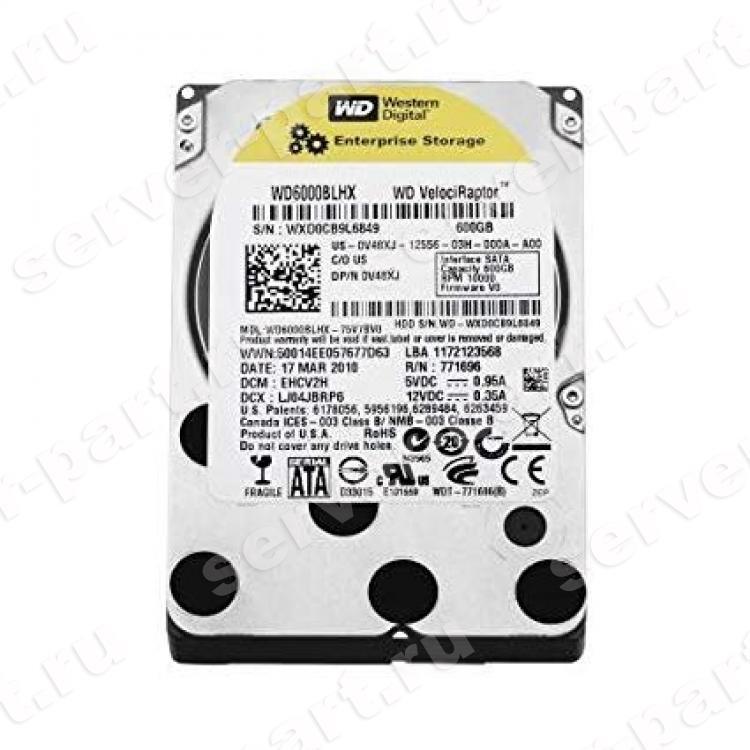 Жесткий Диск Western Digital VelociRaptor 600Gb (U600/10000/32Mb) RAFF 6G SATAIII 2,5"(WD6000BLHX)