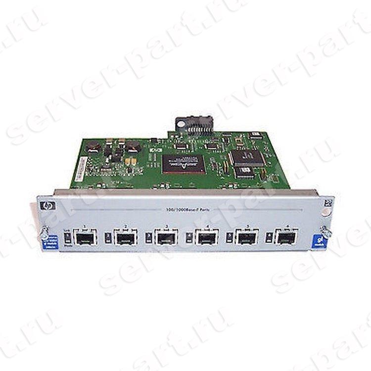 Модуль HP ProCurve Switch gl 6-Port 100/1000-T Module 1000Base-T 6xRJ45 For ProCurve 4100gl 4160gl 4148gl 4140gl 4108gl 4104gl(J4863A)
