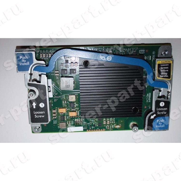 Контроллер SAS HP Dynamic Smart Array (LSI Logic) SAS9203-2I 0(512)Mb 8SAS/SATA RAID10(5) U600 PCI-E8x Mezzanine For BL420c Gen8(651734-001)
