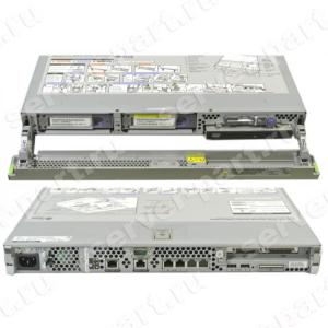 Сервер Sun Fire V125 UltraSPARC IIIi 1.340GHz/L2-1Mb / 1Gb(8Gb) DDR/ 2LAN1000/ 2SCSI/ 2x0(300)Gb/10k/15k SCSI/ ATX 320W 1U(SunFire V125)