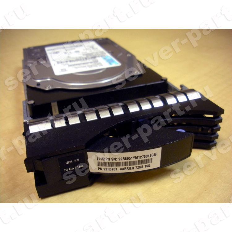 Жесткий Диск IBM Storage (Seagate) Cheetah 15K.5 ST373455FC 73Gb (U4096/15000/16Mb) 40pin Fibre Channel 3,5" For DS8700 DS8000 DS6800 DS6000(23R2237)