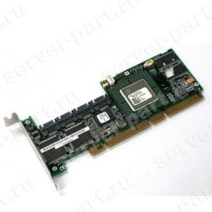 Контроллер RAID SATA HP (Adaptec) AAR-2410SALP/64Mb 2xSil3512/Intel GC80303 64Mb 4xSATA RAID50 PCI/PCI-X For DL100G2(403633-001)