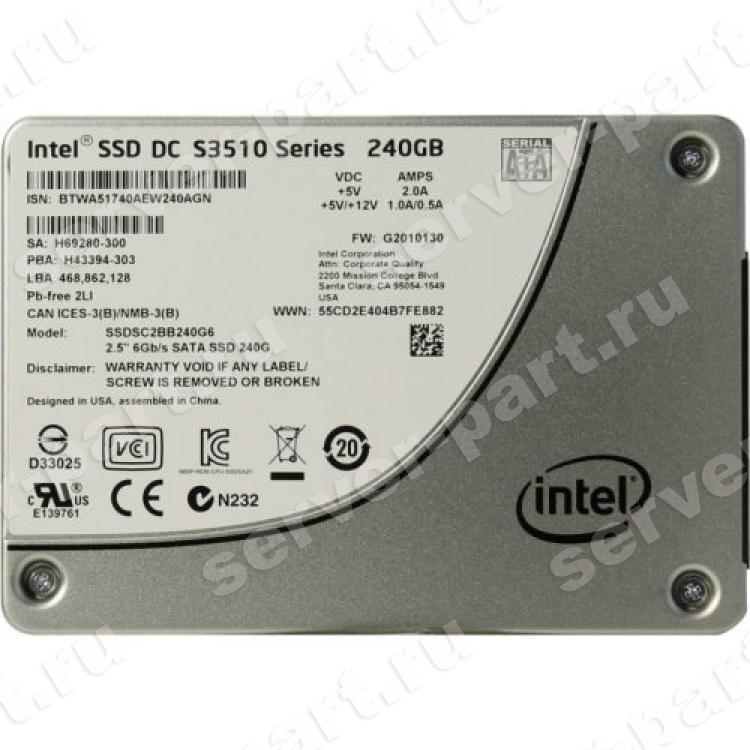 H43394 SSD Intel SSD DC S3510 Series